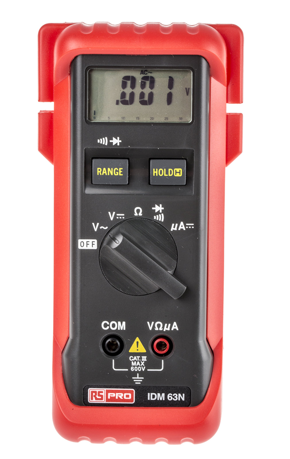 TieDex UK IDM63N Handheld Multimeter, UKAS Calibrated