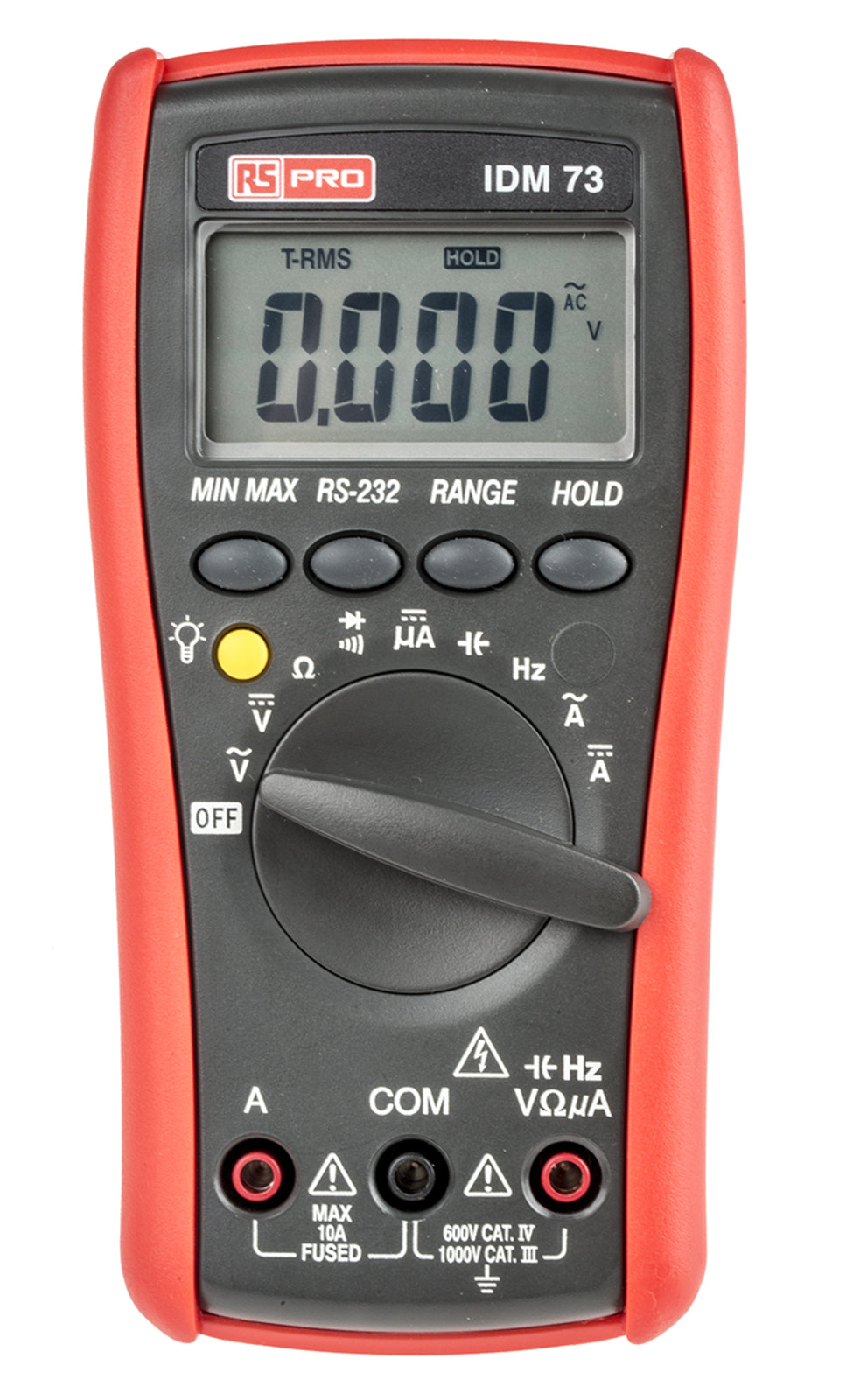 TieDex UK IDM73 Handheld Multimeter True RMS, UKAS Calibrated