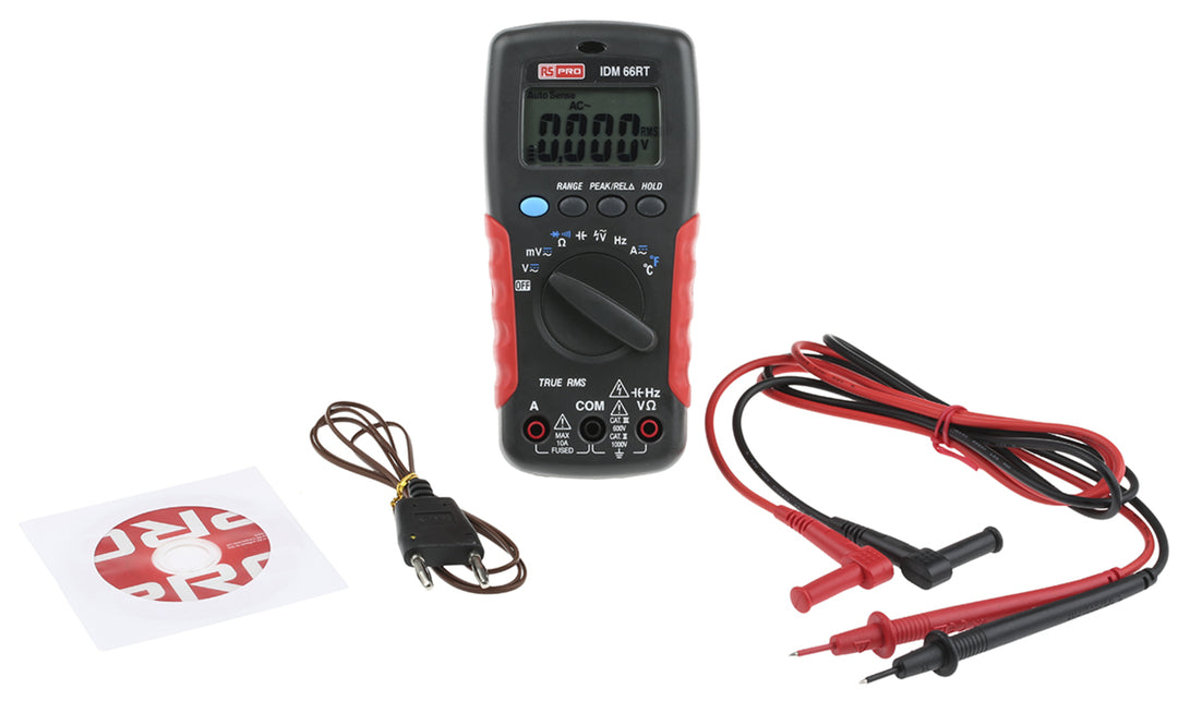 TieDex UK IDM66RT Handheld Multimeter True RMS, RSCAL Calibrated