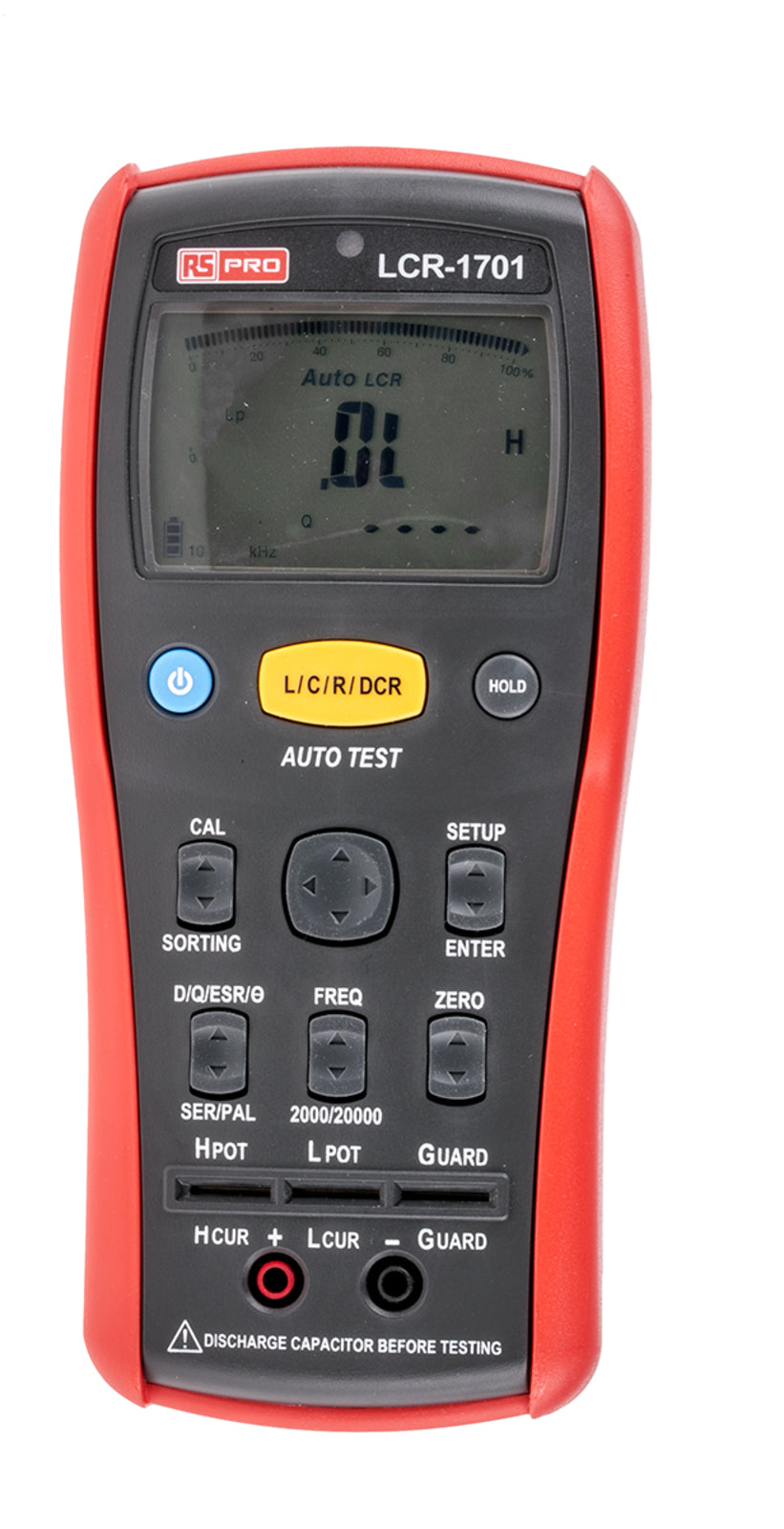 TieDex UK LCR-1701 Handheld LCR Meter 20 mF, 200 mΩ, 20000 h