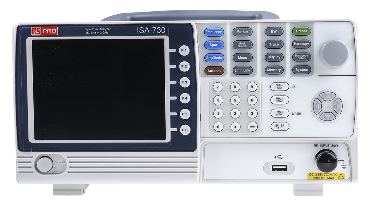 TieDex UK ISA-730, ISP-730 Desktop Spectrum Analyser, 3 kHz