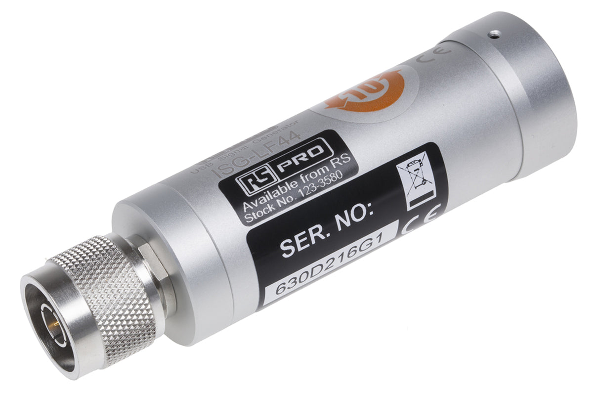 TieDex UK ISG LF44 RF Signal Generator, 34.5 MHz min, 4400 MHz max