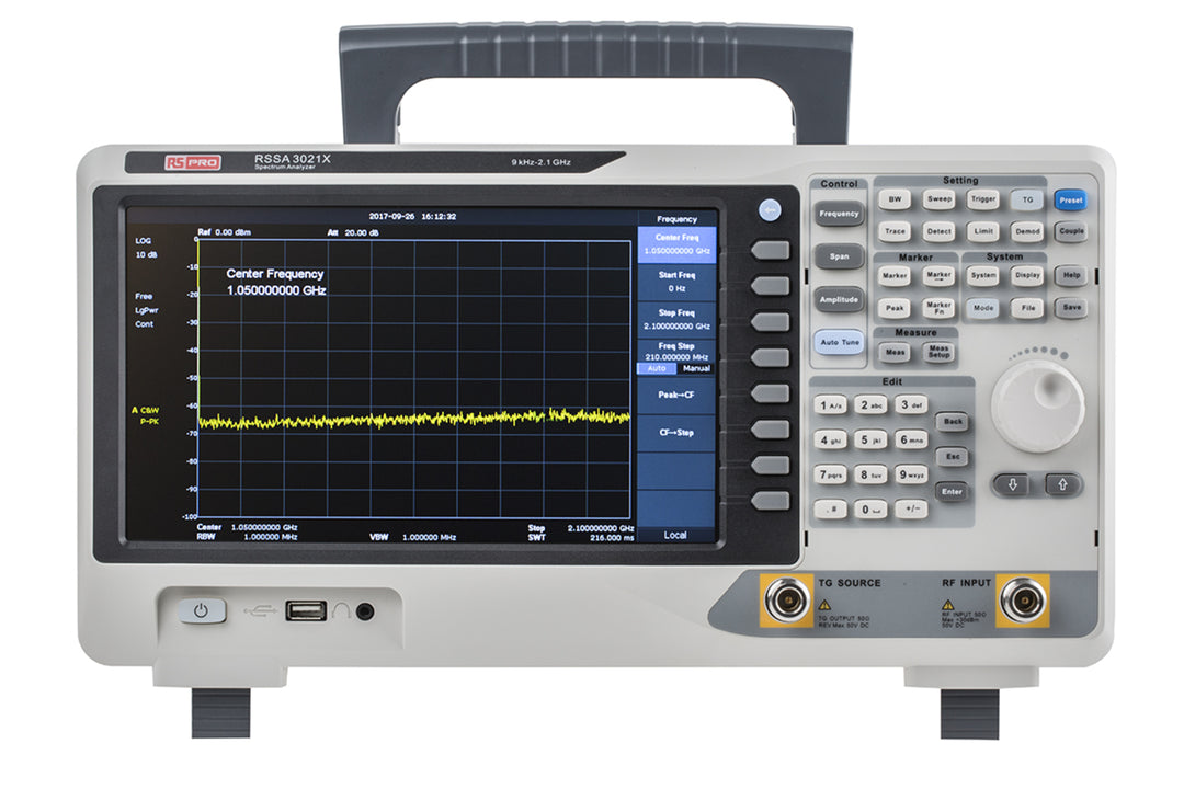 TieDex UK RSSA3021X Desktop Spectrum Analyser, 2.1 GHz