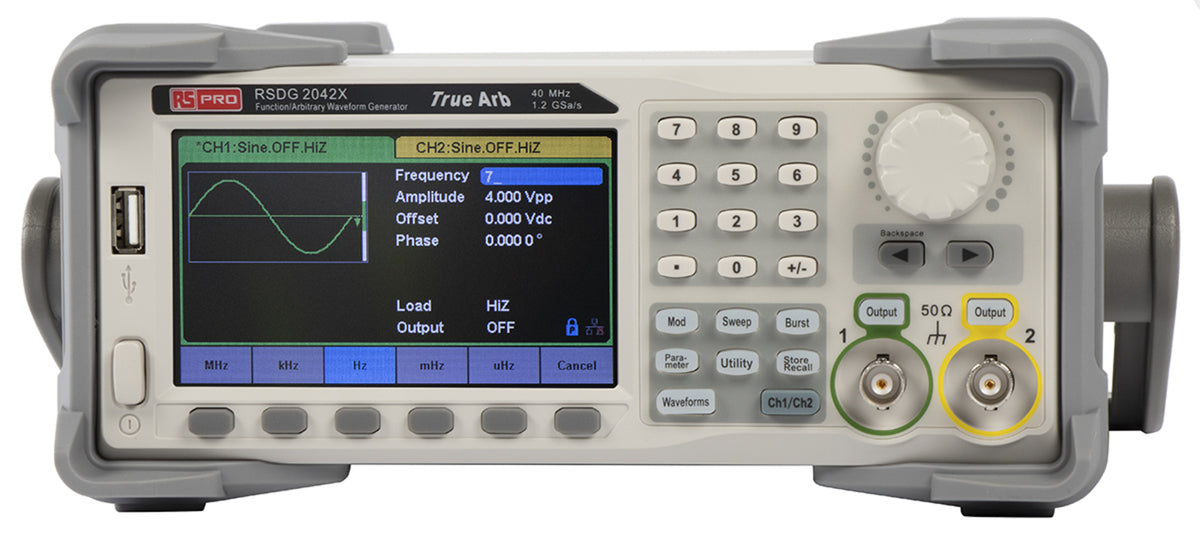 TieDex UK Arbitrary Waveform Generator 40 MHz Max, 2-Channel, 1 Hz Min