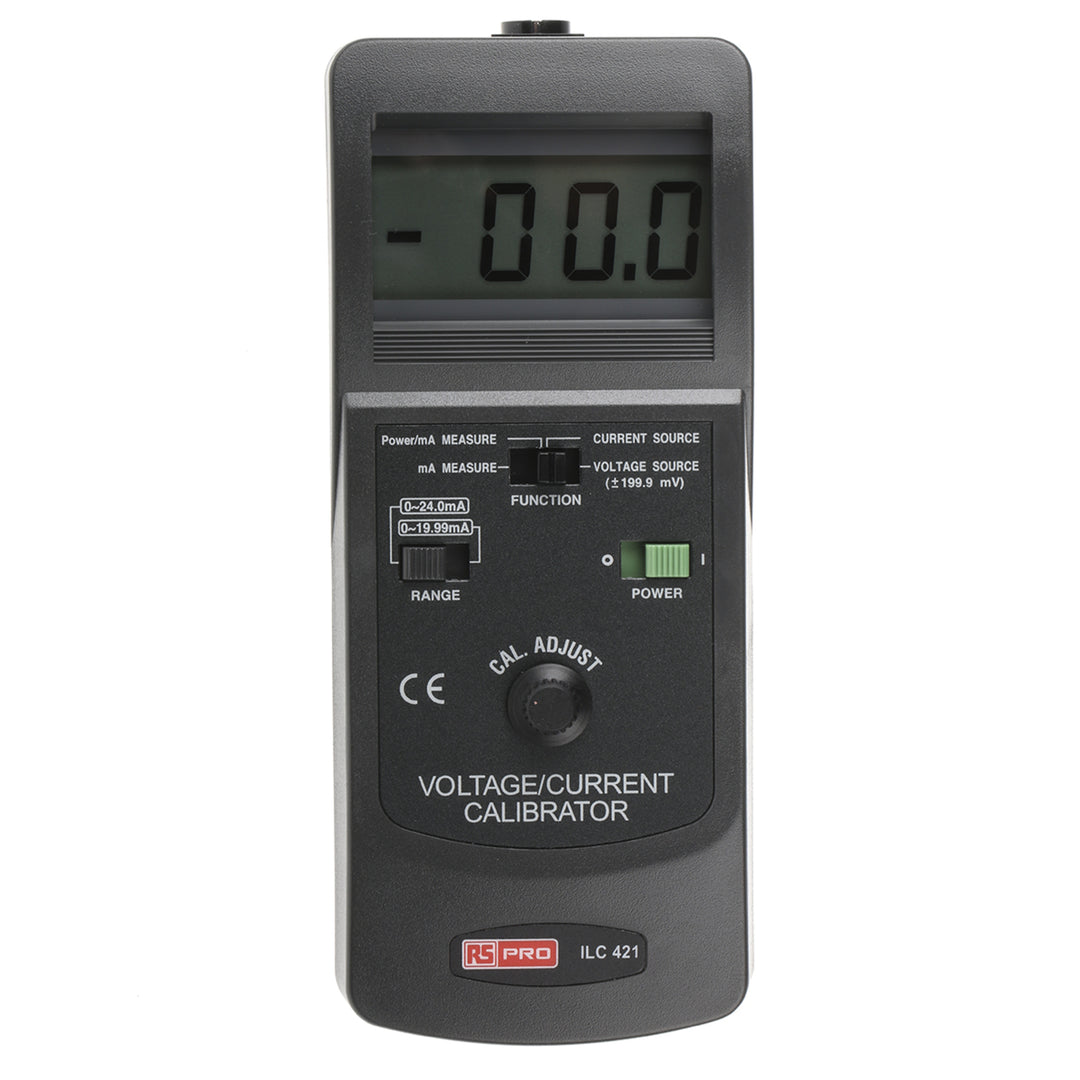 TieDex UK CC421-G Current &amp; Voltage Calibrator, Max Voltage 199.9V dc 24 mA, RSCAL