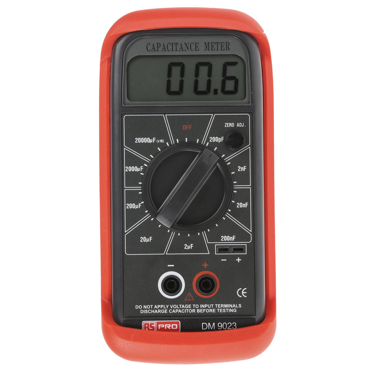 TieDex UK Handheld Capacitance Meter 20 mF, RSCAL