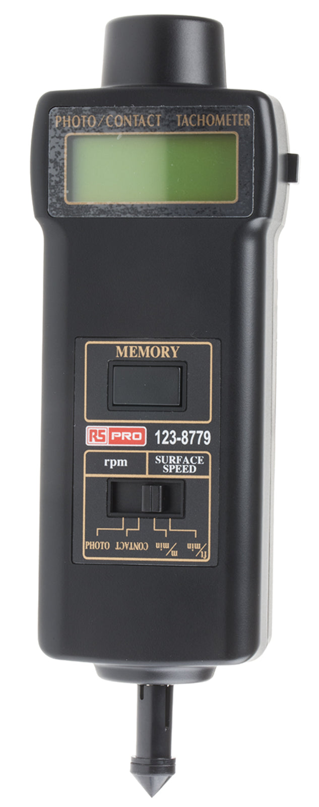 TieDex UK Tachometer Best Accuracy ±0.05 % - LCD 99999rpm