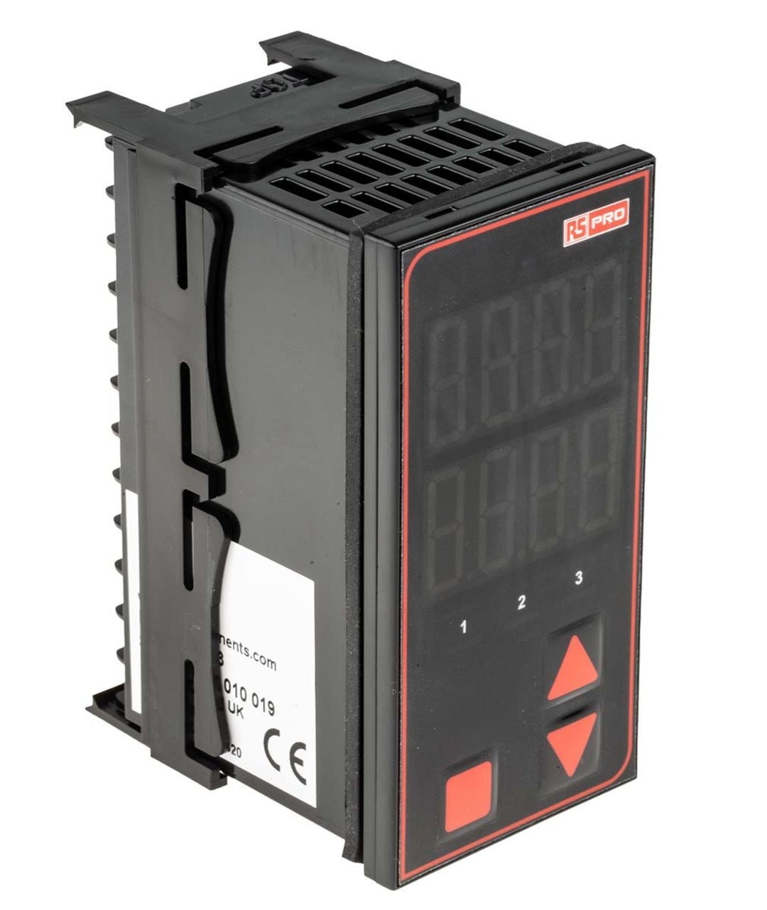 TieDex UK Panel Mount PID Temperature Controller, 3 Output Relay, SSR 24V ac Temperature Control
