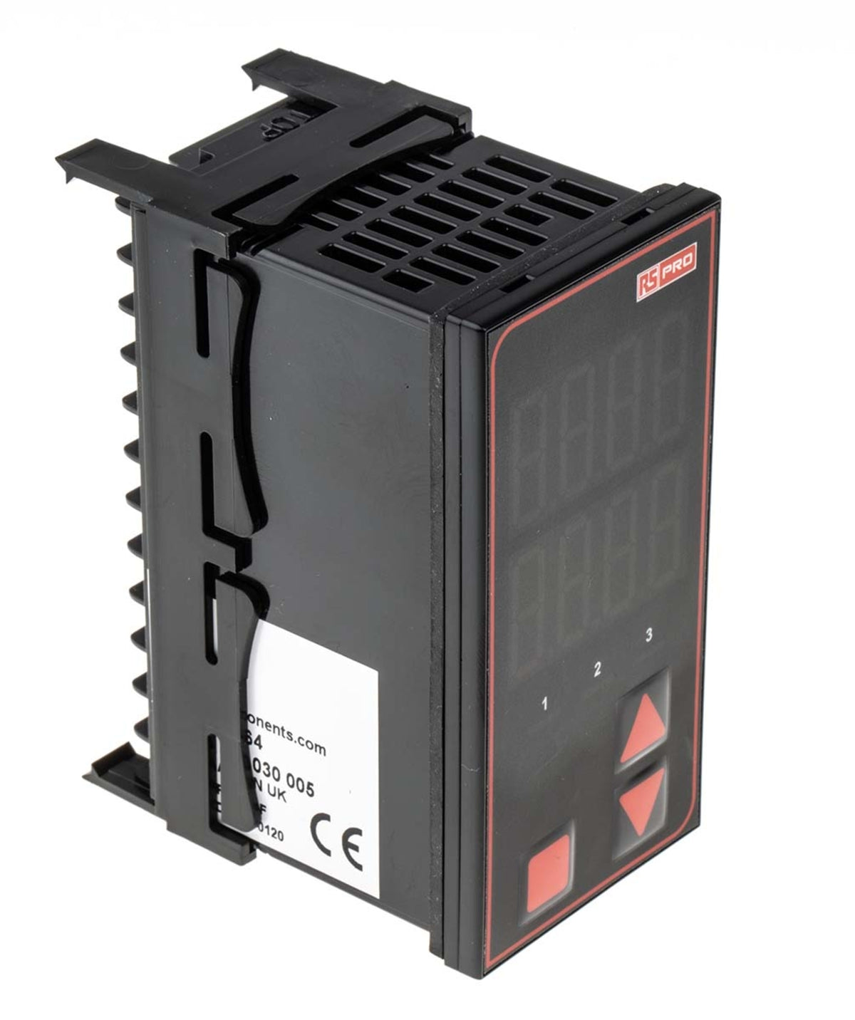 TieDex UK Panel Mount PID Temperature Controller, 3 Output Relay 240V ac PID