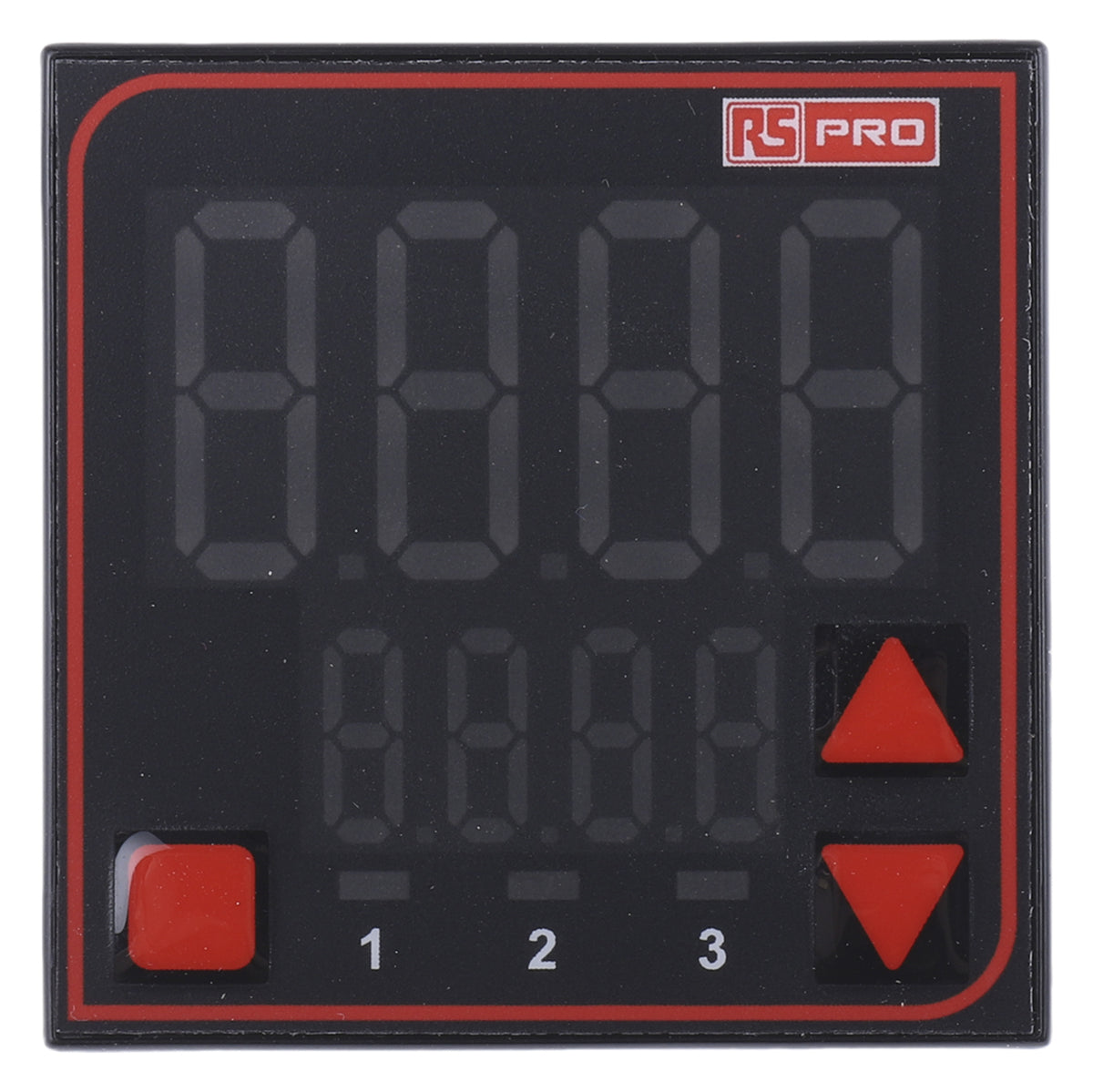 TieDex UK Panel Mount PID Temperature Controller, 3 Output SSR, Relay 240V ac PID