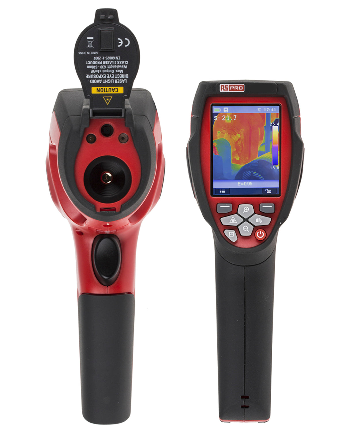 TieDex UK RS730 Audio, USB Mini-Port Thermal Imaging Camera, 350 °C 160 x 120 pixel Detector Resolution, RSCAL