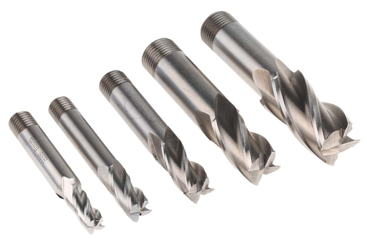 TieDex UK End Mill, HSS, 6mm Shank