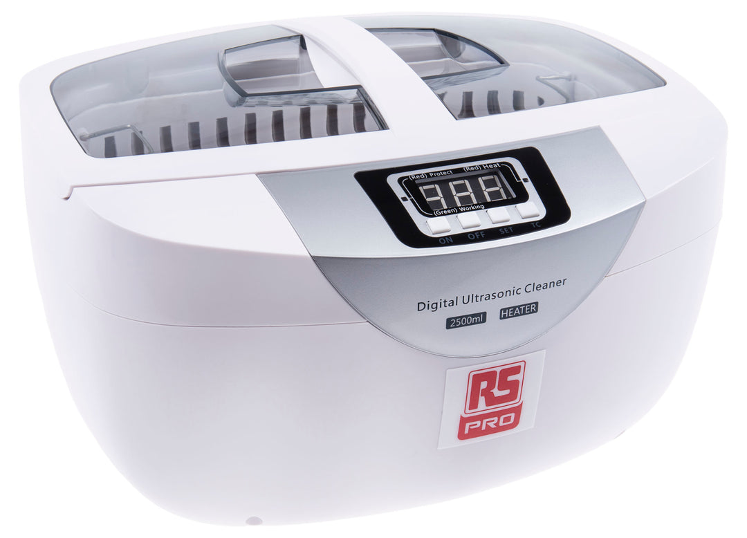 TieDex UK Ultrasonic Cleaner, 50 W, 2.5L