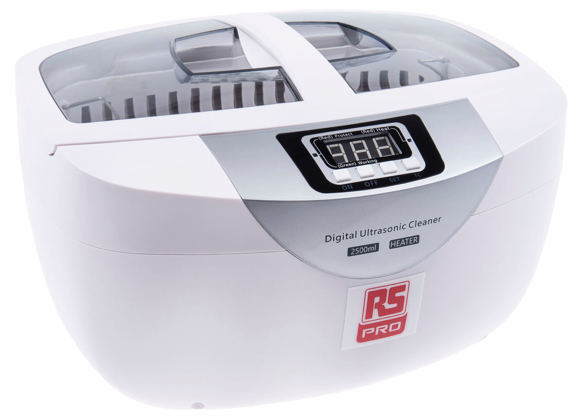 TieDex UK Ultrasonic Cleaner, 50 W, 2.5L