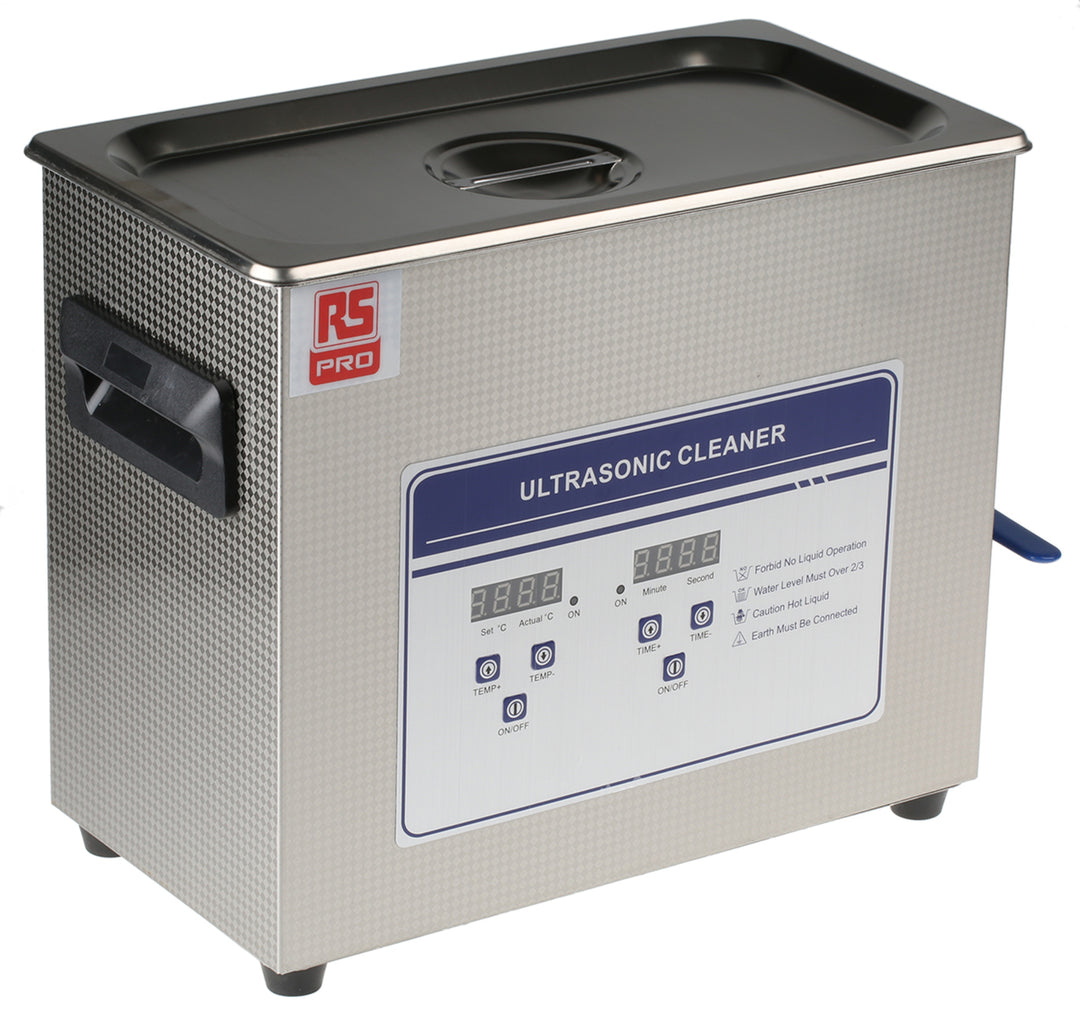 TieDex UK Ultrasonic Cleaner, 200 W, 6.5L