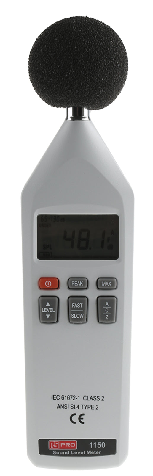 TieDex UK Sound Level Meter 30 dB to 130 dB 8 kHz max