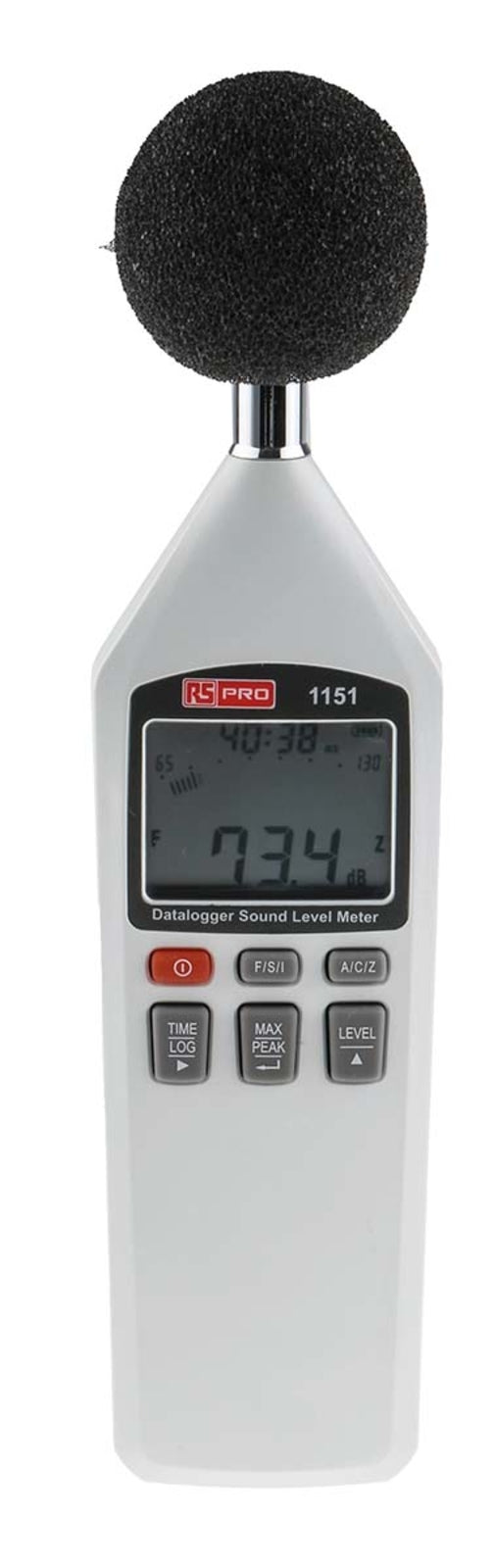 TieDex UK Data Logging Sound Level Meter 30 dB to 130 dB 8 kHz max