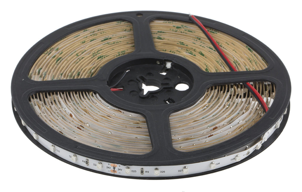 TieDex UK 24V Red LED Strip, 10 m Length