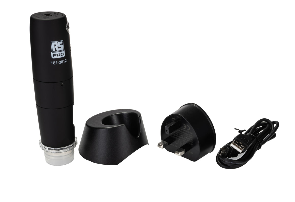 TieDex UK WiFi Microscope, 5 to 200 X Magnification Illuminated
