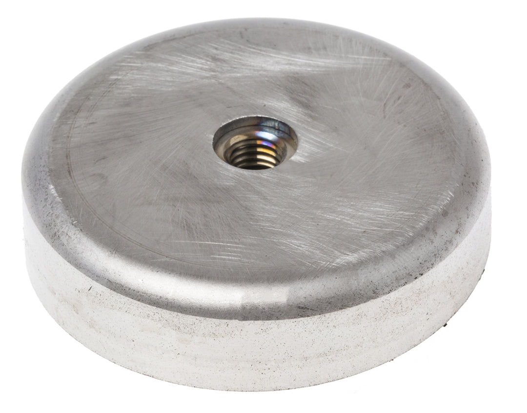 TieDex UK Round M10 Anti-Vibration Mount, Anti-Vibration Mount with 400 kg Compression, 80 mm OD, 25 mm H