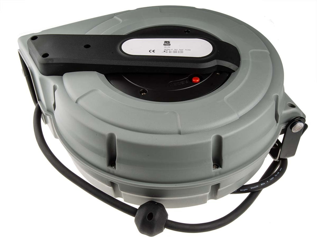 TieDex UK 9 m 0 Socket Cable Reel Cable Reel, 230V ac, IP20