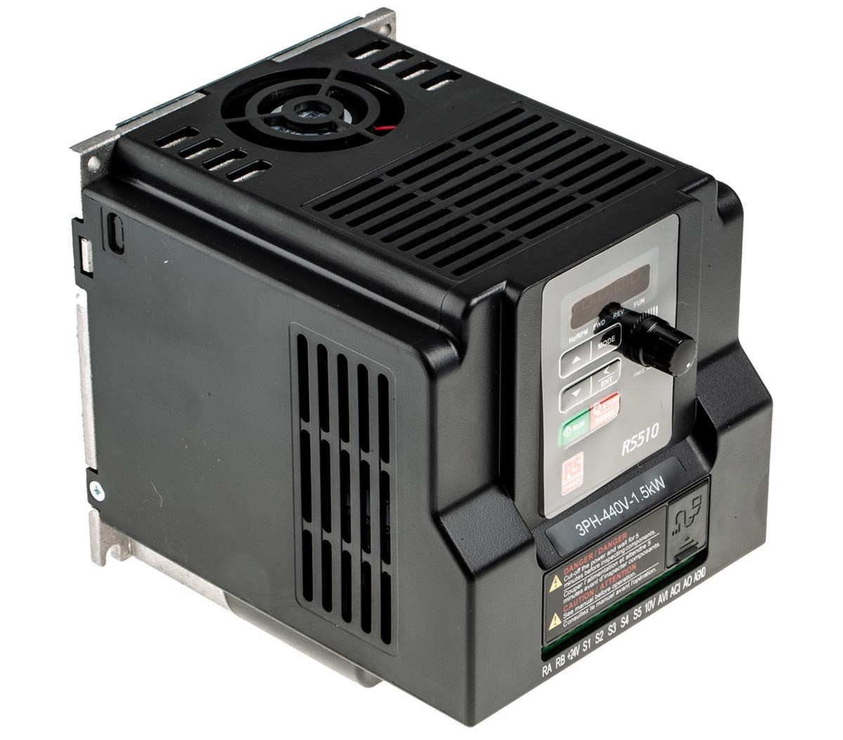 TieDex UK Inverter Drive, 1.5 kW, 3 Phase, RS510 Series 480V 3.8 A