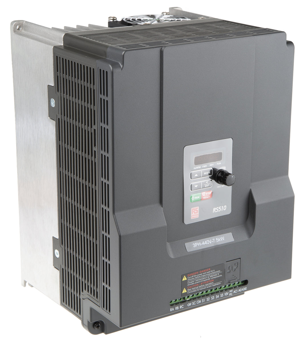TieDex UK Inverter Drive, 7.5 kW, 3 Phase, RS510 Series 480V 17.5 A