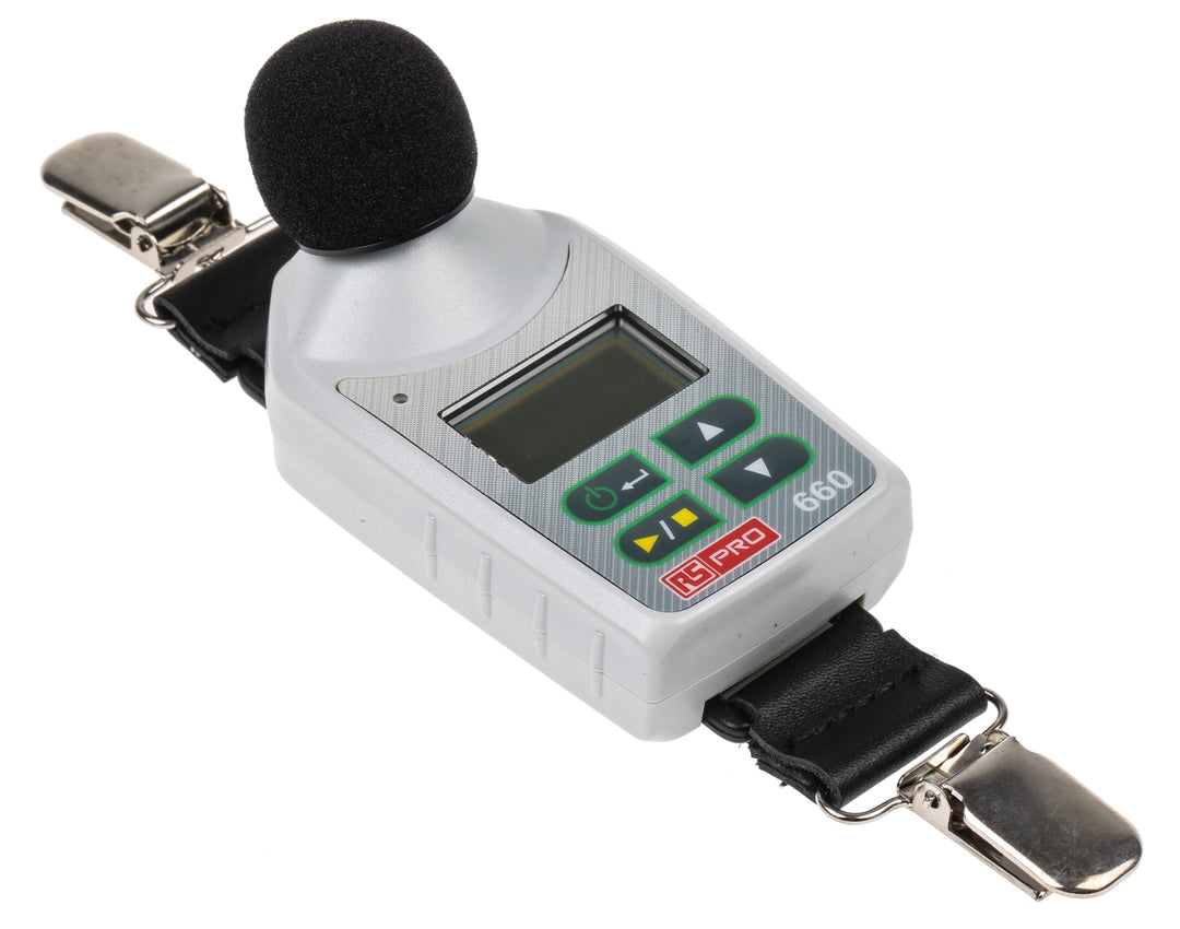 TieDex UK RS-660 Data Logging Sound Level Meter 70 dB to 140 dB 8 kHz max
