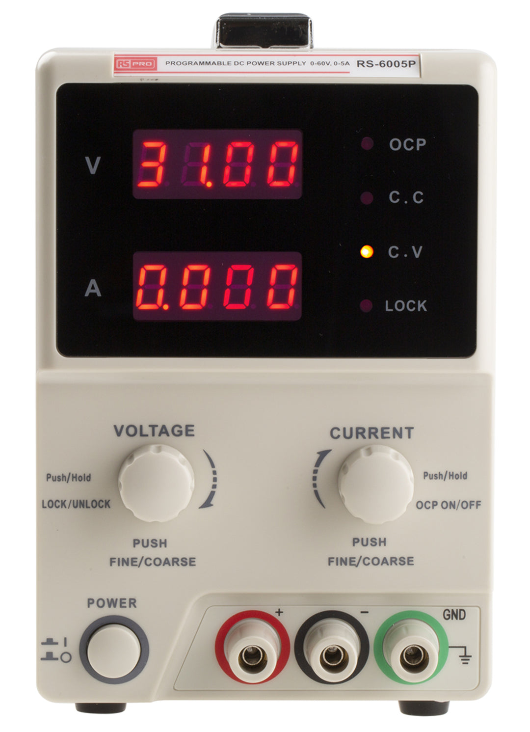 TieDex UK Digital Bench Power Supply, 1-Output 0 V ac to 60V, 300 W, 5 A Max, UKAS