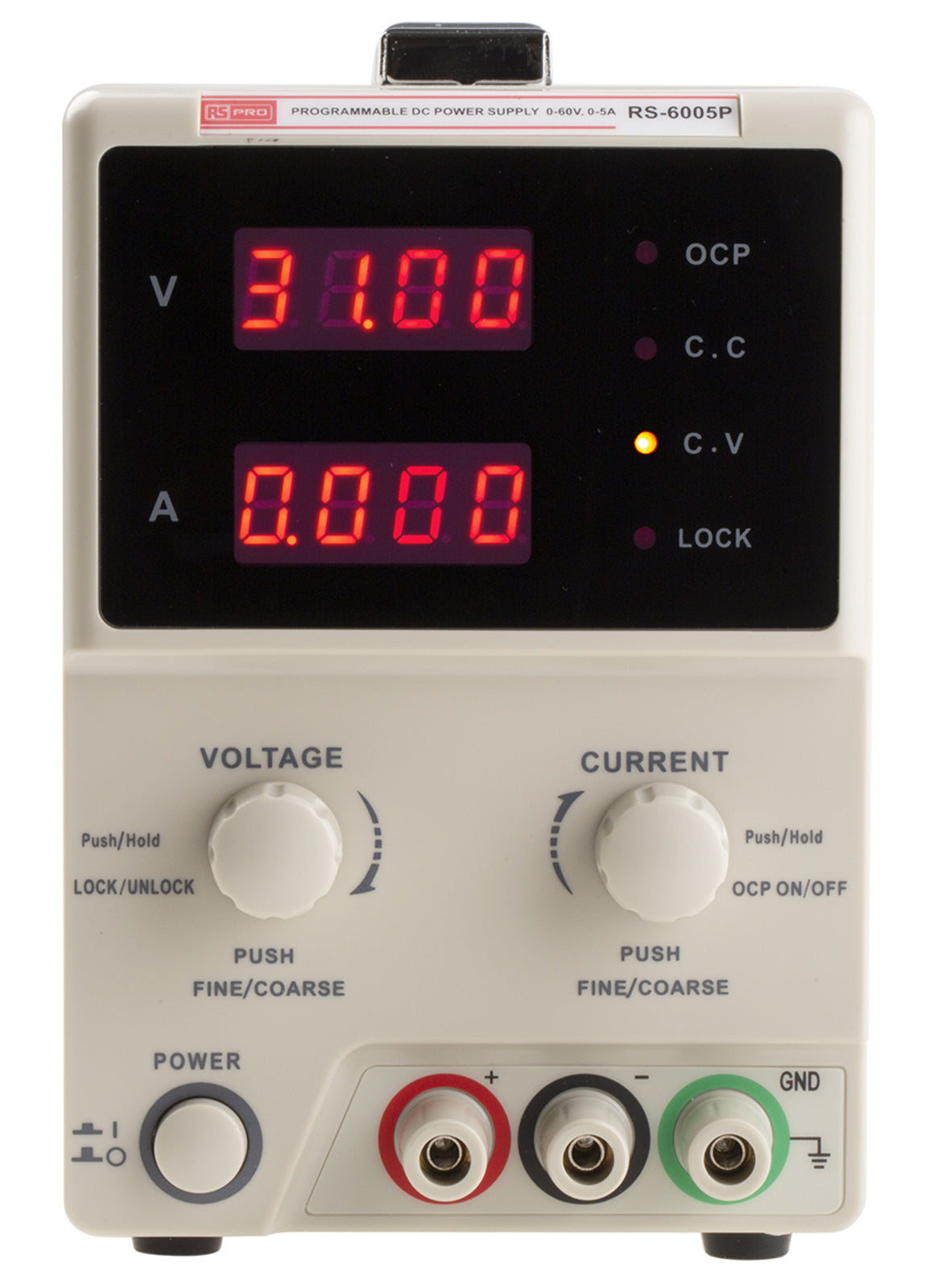 TieDex UK Digital Bench Power Supply, 1-Output 0 V ac to 60V, 300 W, 5 A Max, UKAS