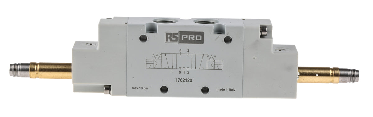 TieDex UK Pneumatic Solenoid Valve - 5/3 CC Solenoid G 12 V dc, 24V ac/dc, 110 V ac, 220 V ac