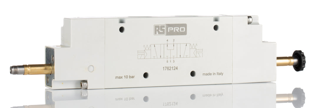 TieDex UK Pneumatic Solenoid Valve - 5/3 PC Solenoid G 12 V dc, 24V ac/dc, 110 V ac, 220 V ac