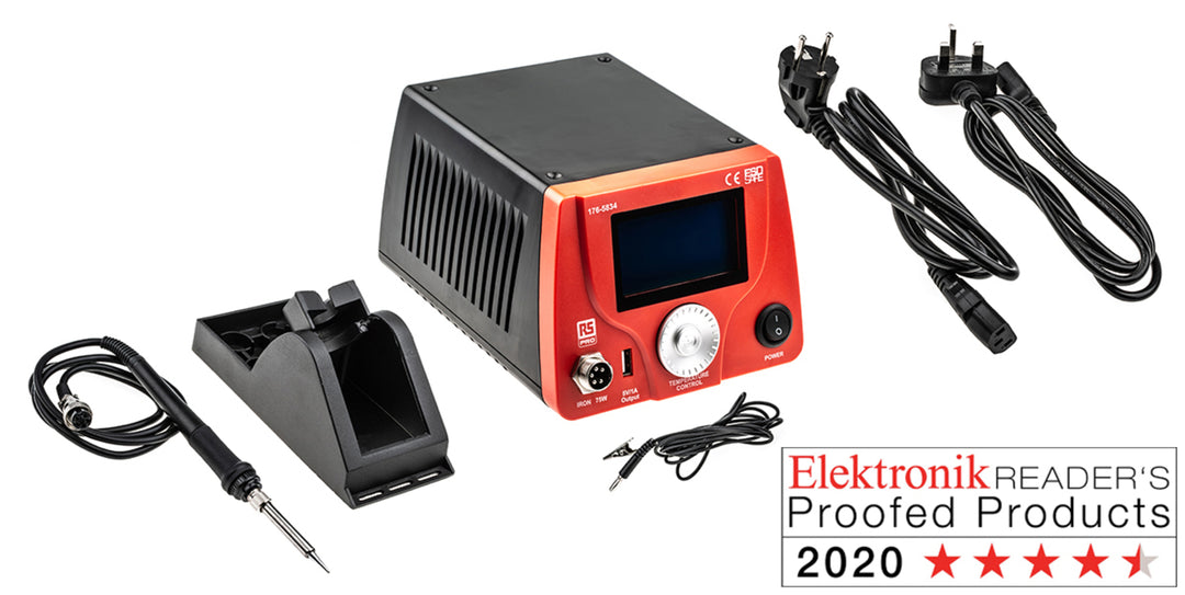 TieDex UK Soldering Station 75 W, 220V, 240 V