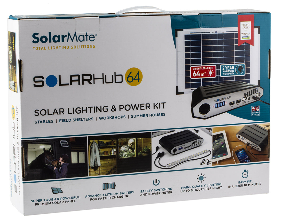 TieDex UK Surface 10 W Polycrystalline Cable Renewable Energy Kit