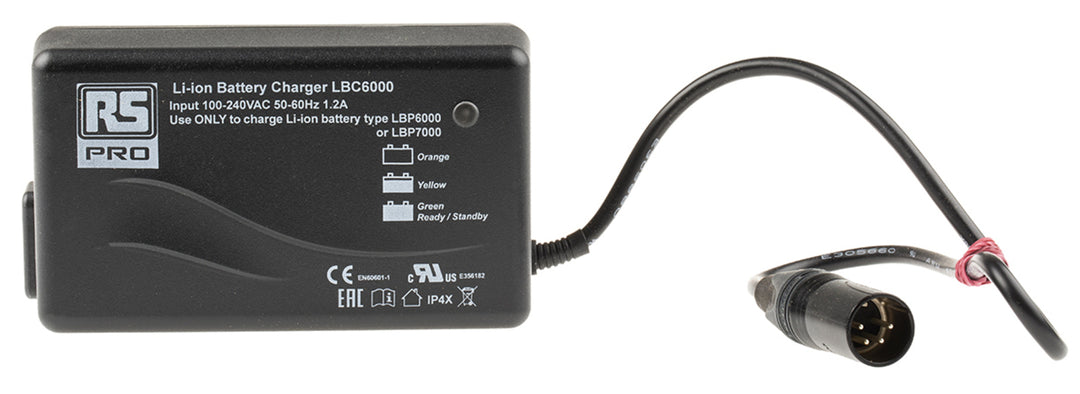 TieDex UK LBC6000 Battery Pack Charger For 16.8V, Lithium-ion 3.5 A, LBP7000 with IEC plug Lithium-ion