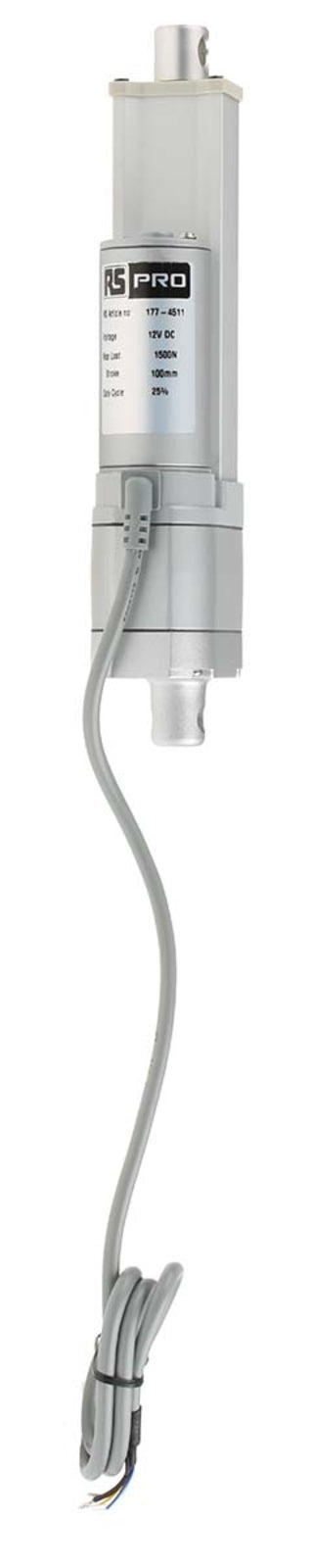 TieDex UK Electrical Linear Actuator 100 mm 1500N 12V dc 9.9mm/s