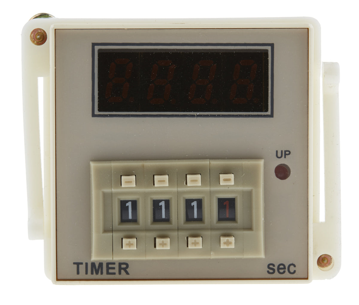 TieDex UK Plug-in Timer Relay, 1-Contact 100 V ac, 240 V ac, 999.9 s, 1-Function, SPDT Switch Configuration