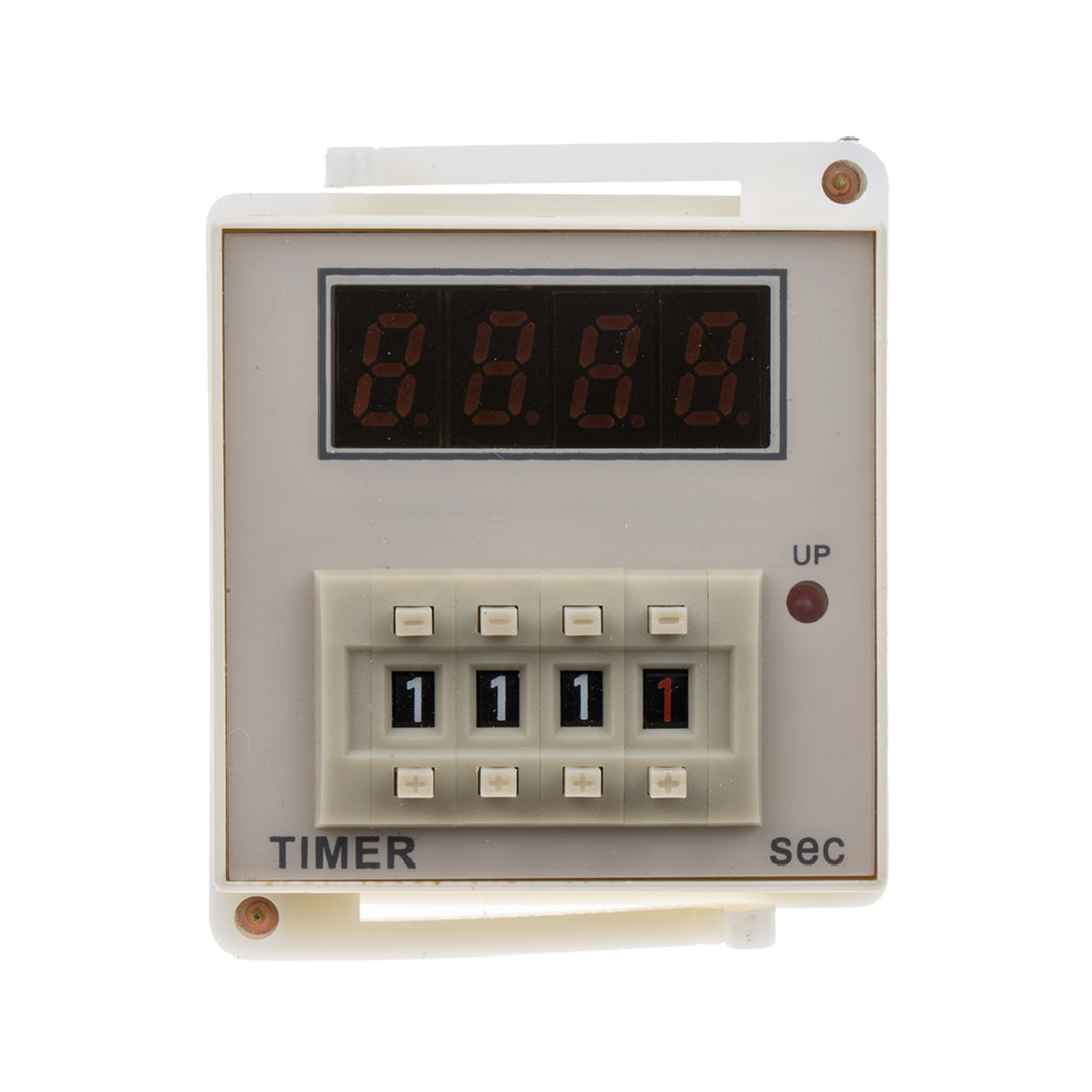 TieDex UK Timer Relay, 1-Contact, 12 to 48 V dc, 999.9 s, 1-Function, SPDT Switch Configuration