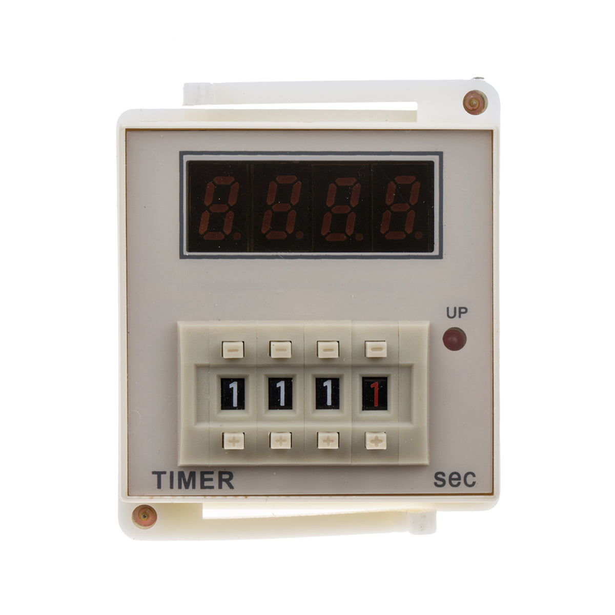 TieDex UK Timer Relay, 1-Contact, 12 to 48 V dc, 999.9 s, 1-Function, SPDT Switch Configuration