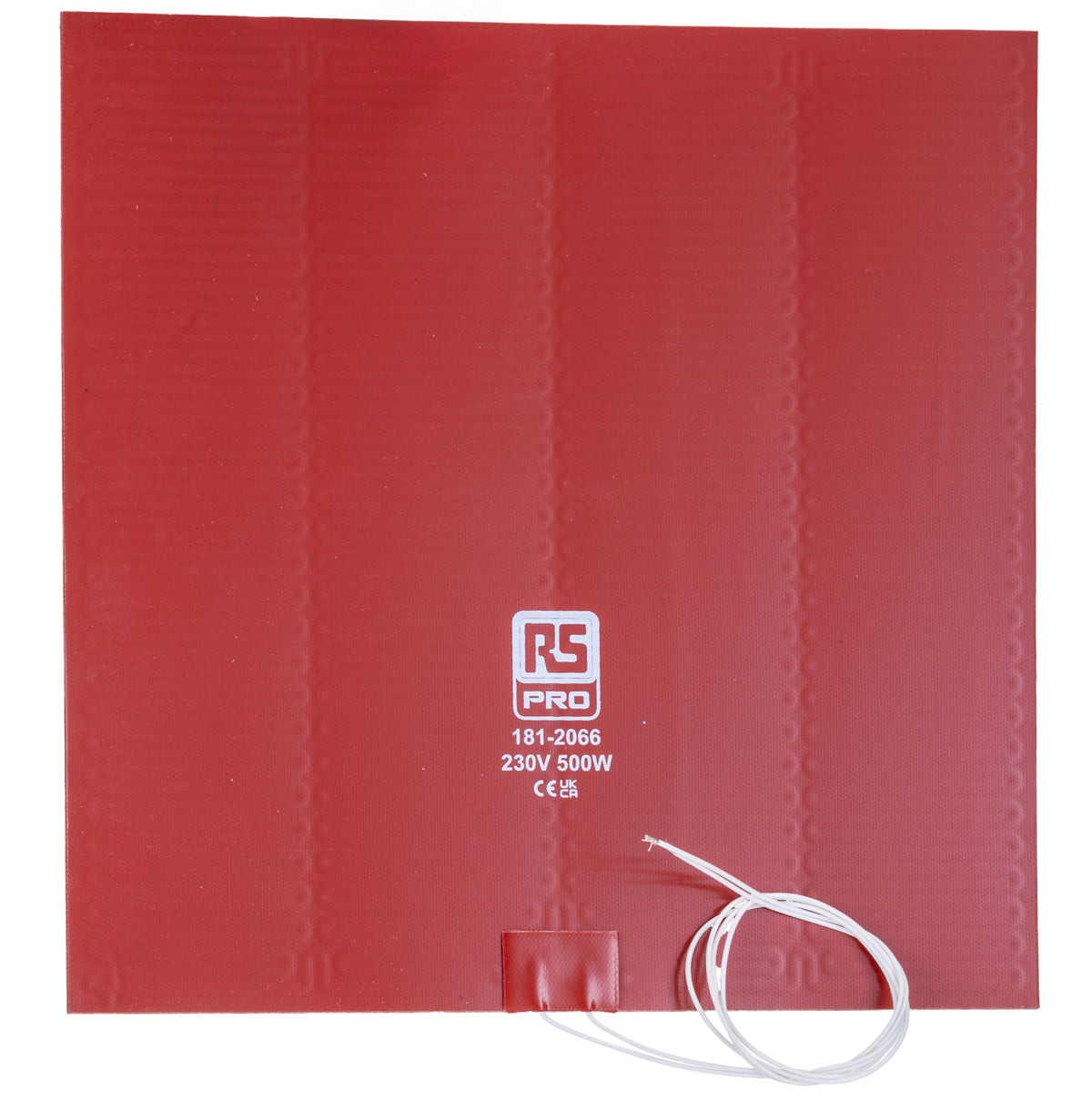 TieDex UK Silicone Heater Mat, 230V ac, 500 W Square, 10 in 10in