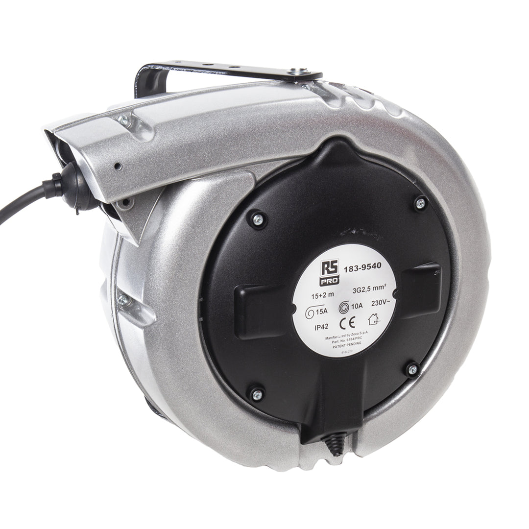 TieDex UK 15 m 0 Socket Cable Reel Cable Reel, 230V, IP42