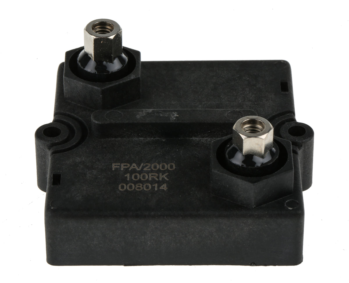 TieDex UK, 100 Ω 2 kW Thick Film Chassis Mount Resistor ±10 %