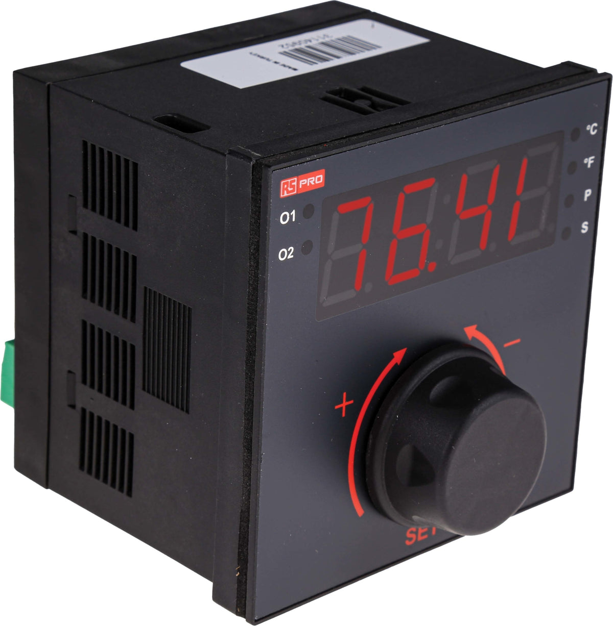 TieDex UK Panel PID Temperature Controller 1 Input, 2 Output 2 Relay 230V ac PID Controller