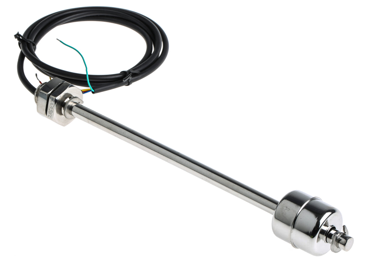 TieDex UK Internal Float Switch, 1 m Cable, NO/NC, 250 V ac ac Max, 120 V dc dc Max