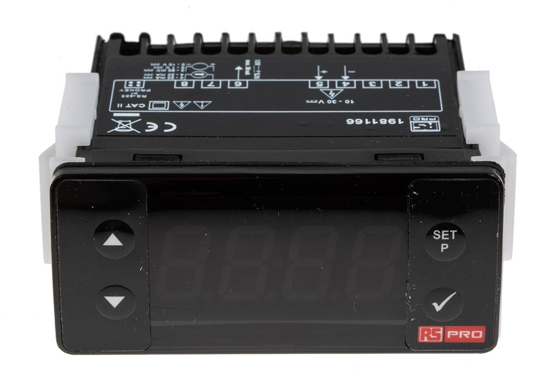 TieDex UK Digital Multi-Function Panel Meters for Current, Voltage, 71 mm x 29 mm