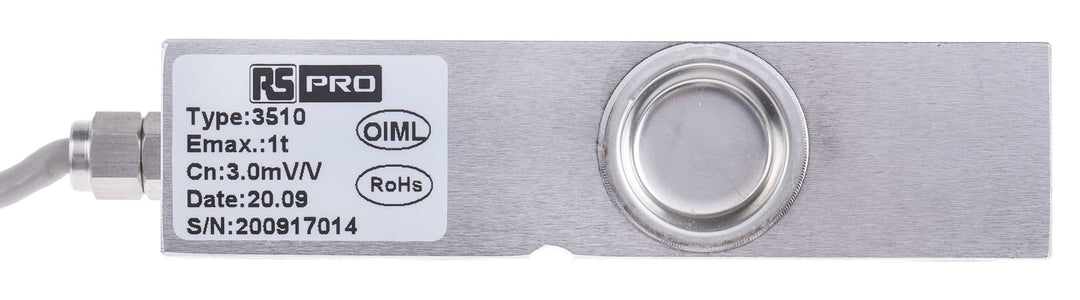 TieDex UK Load Cell, Compression Measure, 1000 kg
