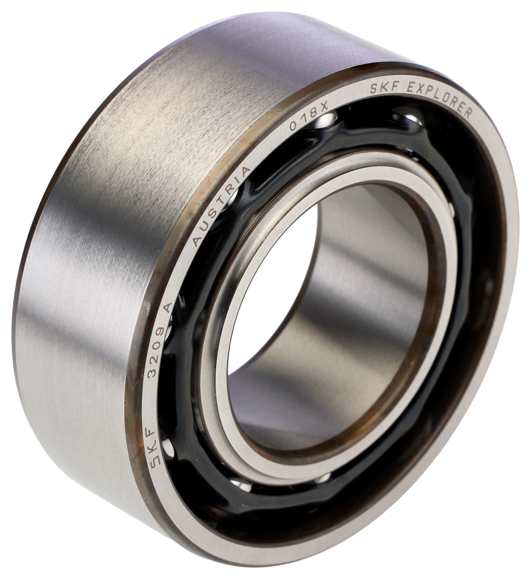 SKF 3209 A 2 Row Ball Bearing - 45 mm ID, 85 mm OD 30.2 mm Race Width_3209 A