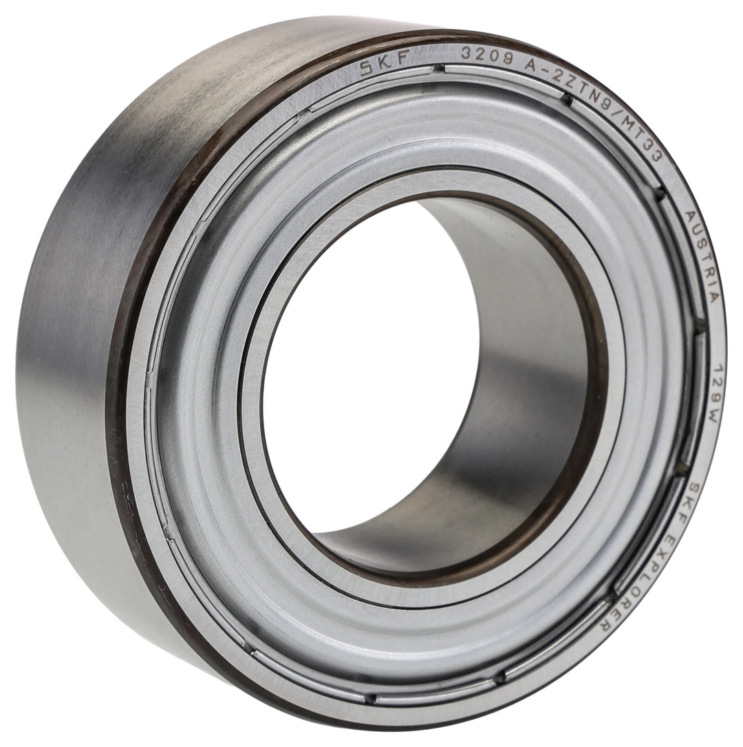 SKF 3209 A-2ZTN9/MT33 2 Row Ball Bearing - 45 mm ID, 85 mm OD 30.2 mm Race Width_3209 A-2ZTN9/MT33