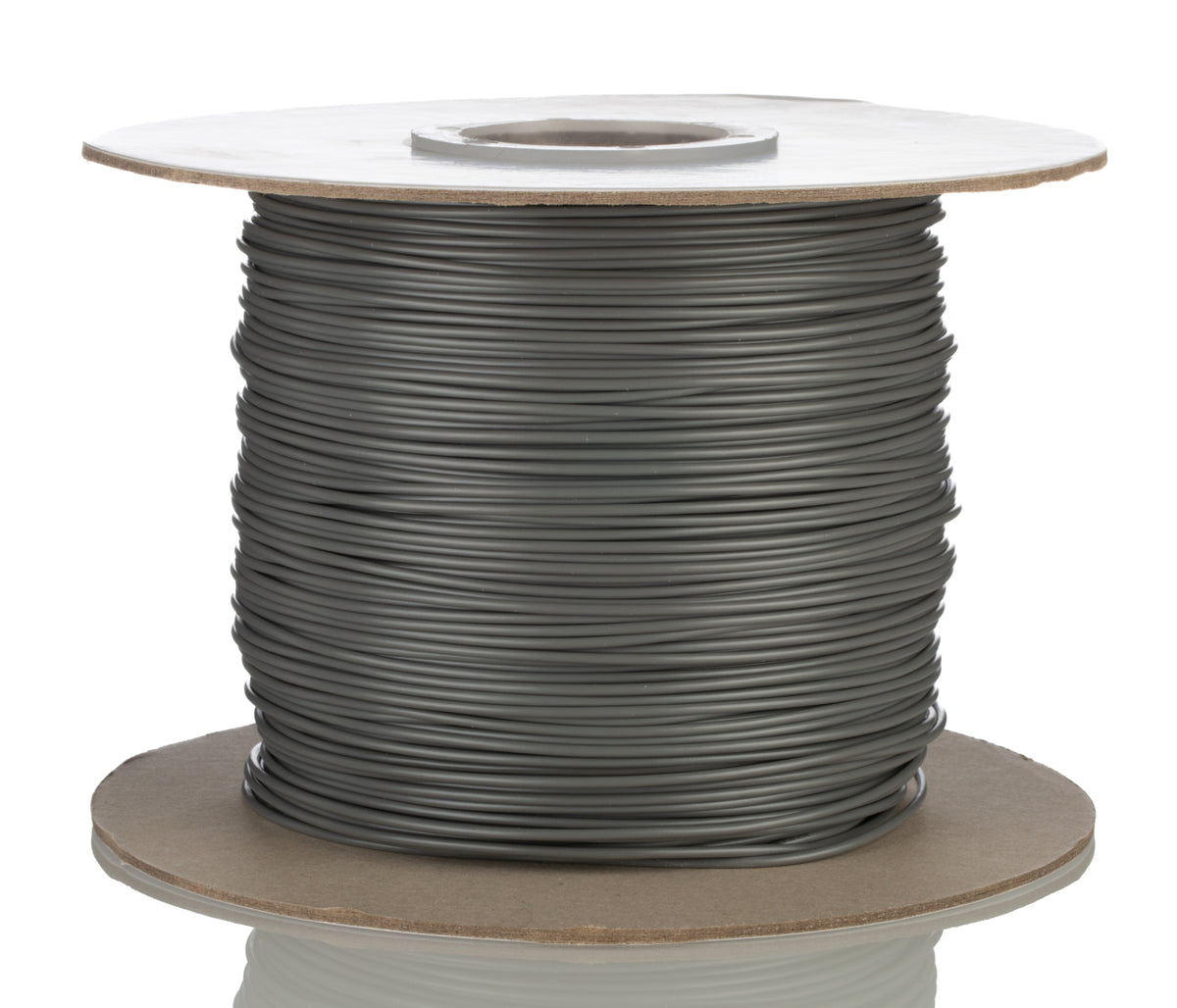 TieDex UK Grey 0.81 mm² Hook Up Wire, 18 AWG, 16 x 0.25 mm, 250 μm core strands, 305 m, Polyvinyl Chloride