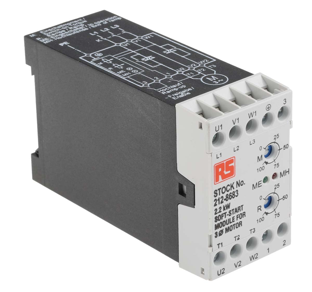 TieDex UK 400V ac, 2.2 kW, 3 Phase Soft Starter, IP20